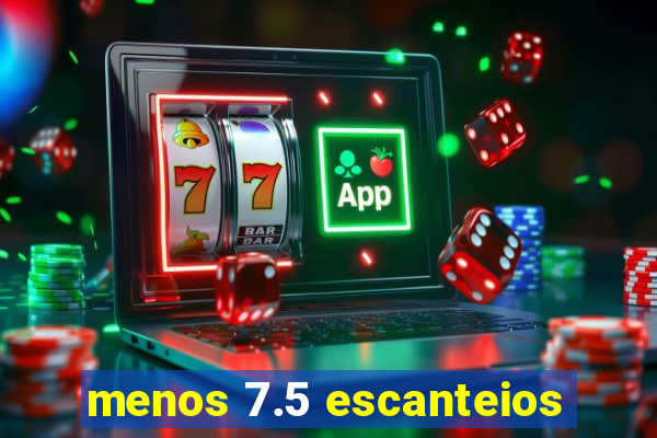 menos 7.5 escanteios