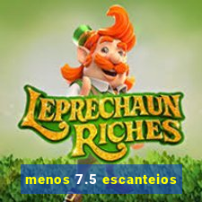 menos 7.5 escanteios