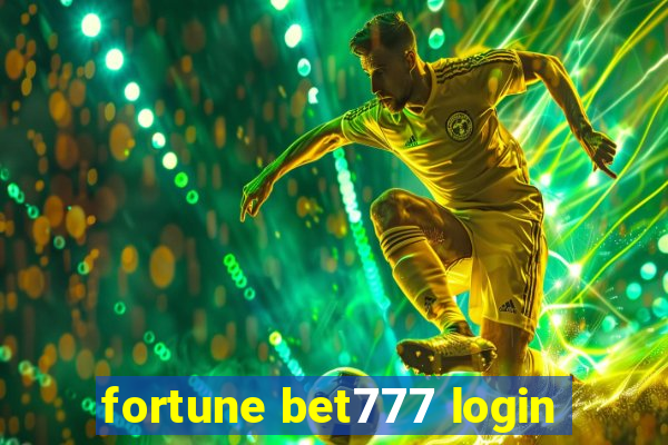 fortune bet777 login