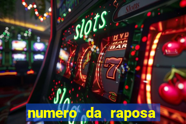 numero da raposa jogo do bicho