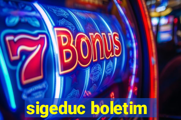 sigeduc boletim