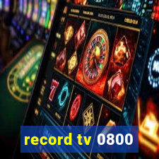 record tv 0800