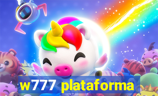 w777 plataforma