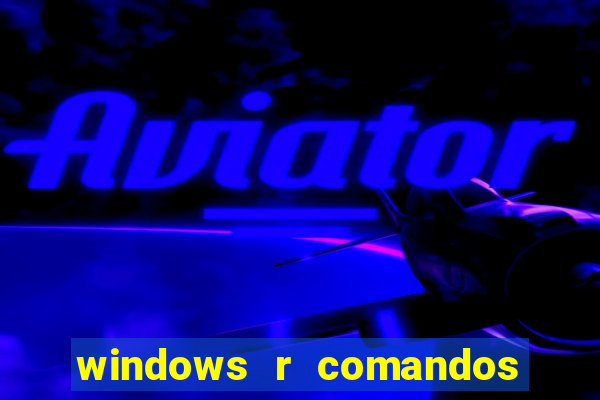 windows r comandos para limpar