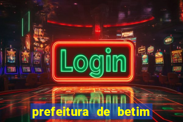 prefeitura de betim contracheque online