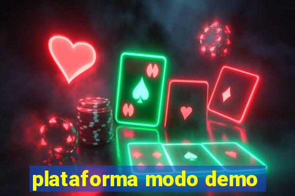 plataforma modo demo