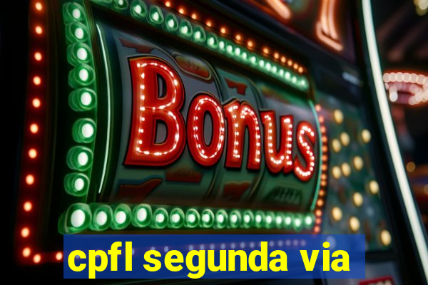 cpfl segunda via