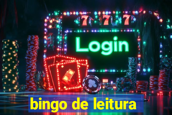 bingo de leitura