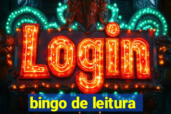 bingo de leitura