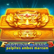 palpites ambos marcam