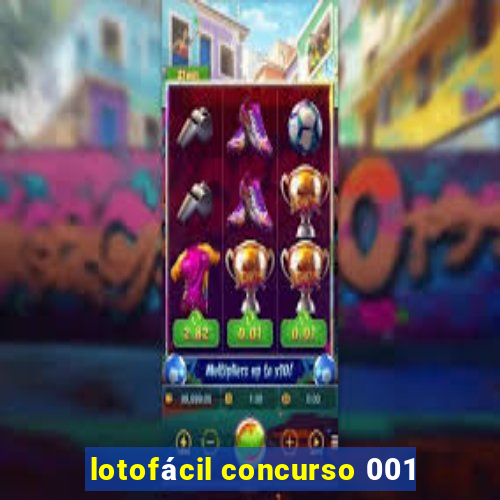 lotofácil concurso 001