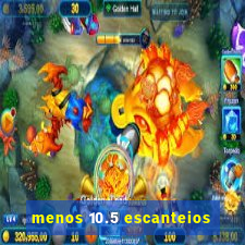 menos 10.5 escanteios