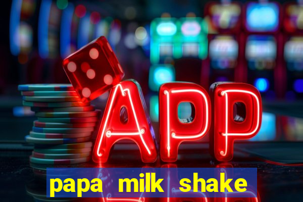 papa milk shake click jogos