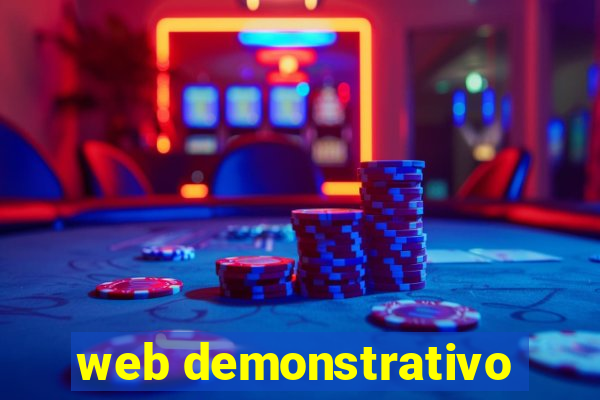 web demonstrativo