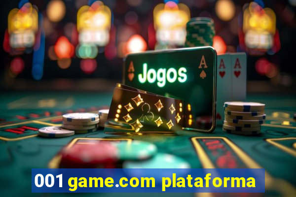 001 game.com plataforma