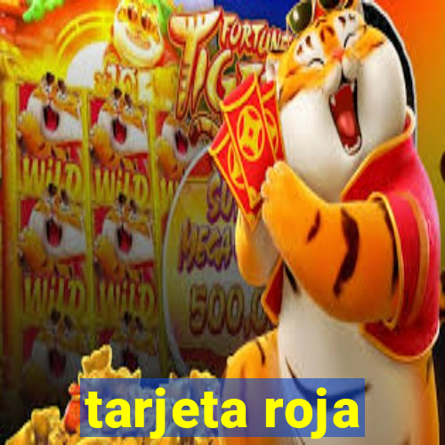 tarjeta roja