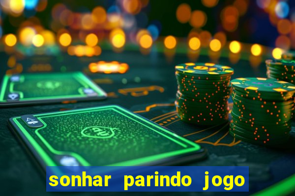 sonhar parindo jogo do bicho