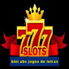 bini abc jogos de letras