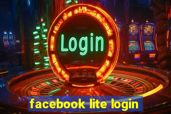 facebook lite login