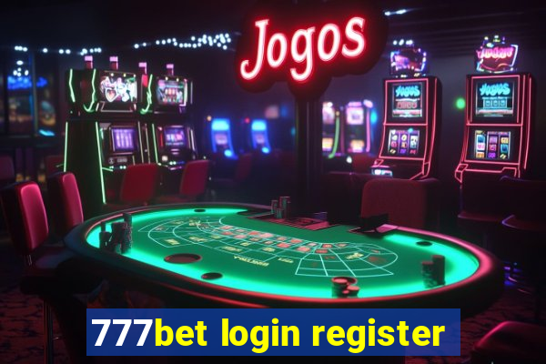 777bet login register