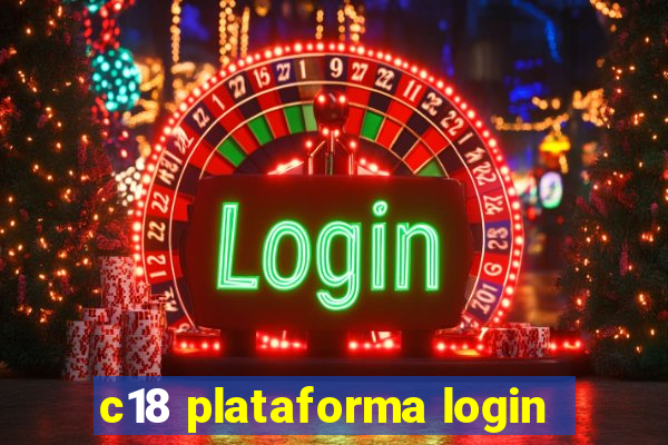 c18 plataforma login