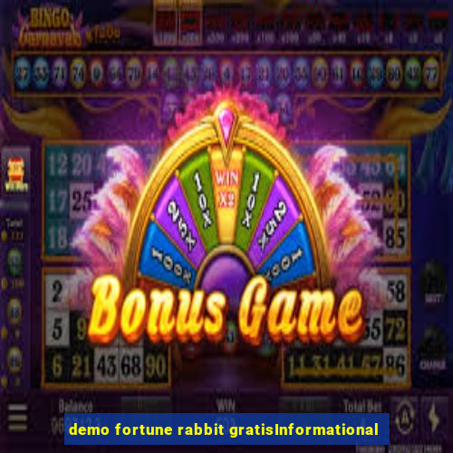 demo fortune rabbit gratisInformational