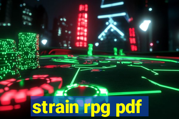 strain rpg pdf