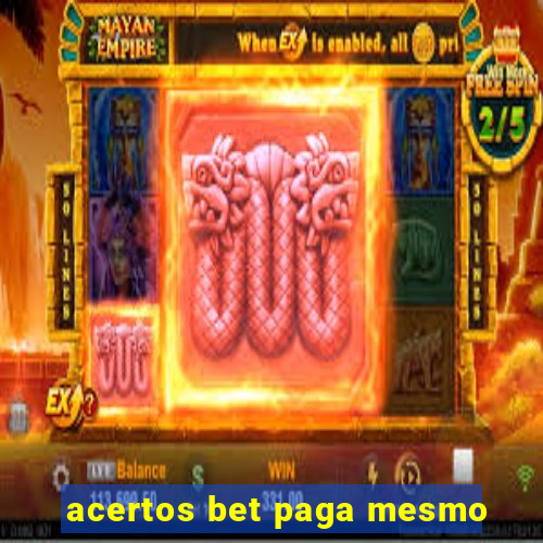 acertos bet paga mesmo