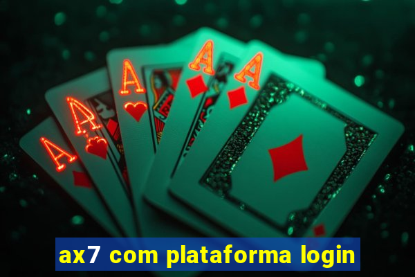 ax7 com plataforma login