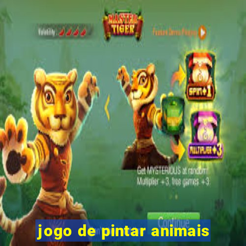 jogo de pintar animais