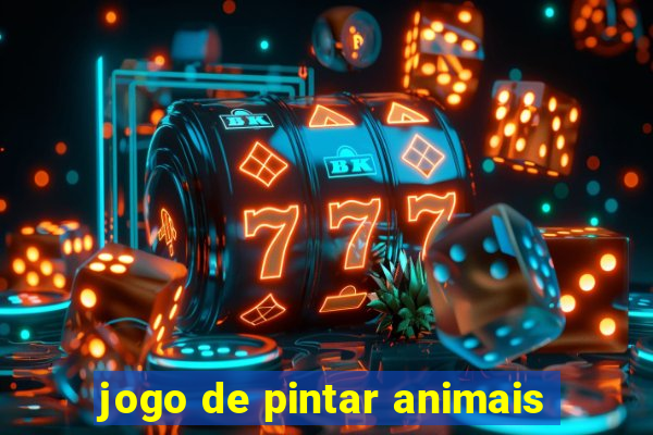 jogo de pintar animais