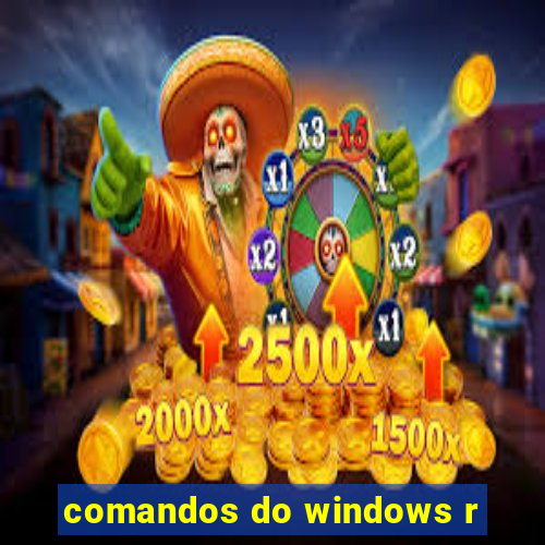 comandos do windows r