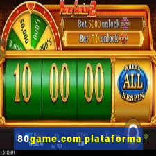 80game.com plataforma