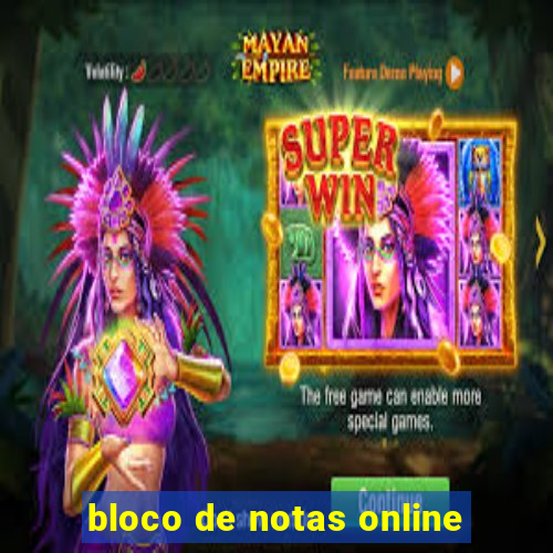 bloco de notas online