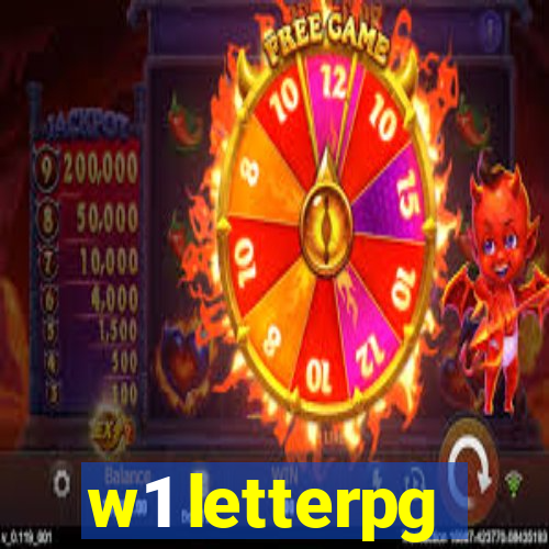 w1 letterpg