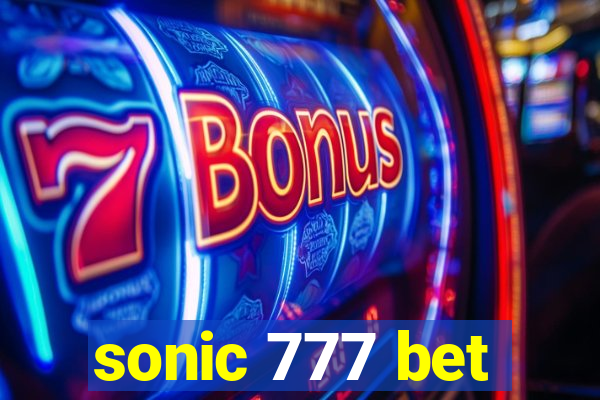 sonic 777 bet