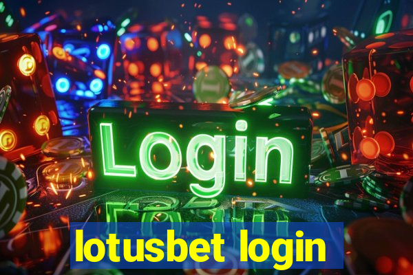 lotusbet login