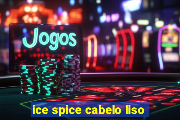 ice spice cabelo liso