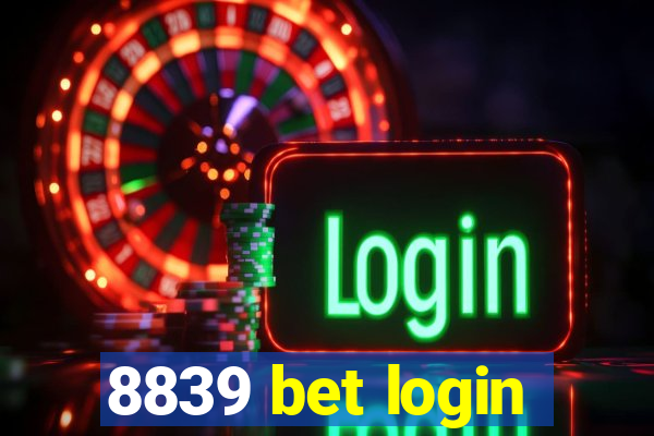 8839 bet login