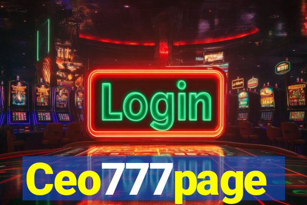 Ceo777page