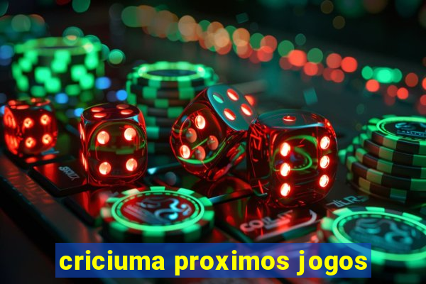 criciuma proximos jogos