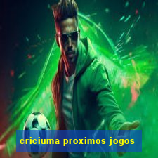 criciuma proximos jogos