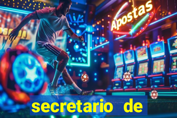 secretario de esporte salario