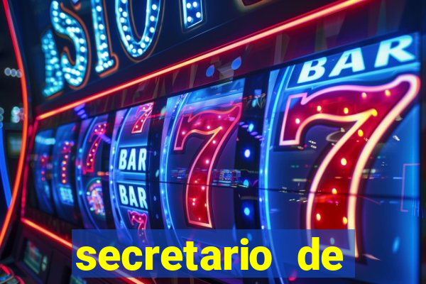 secretario de esporte salario