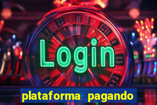 plataforma pagando no cadastro fortune tiger