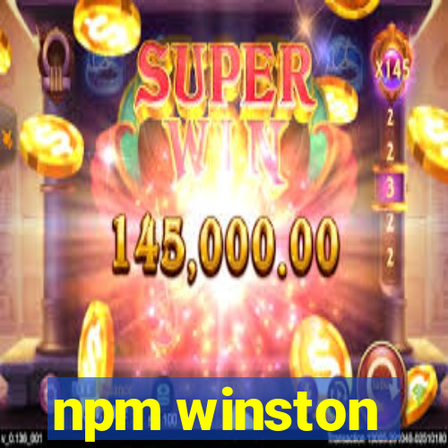 npm winston