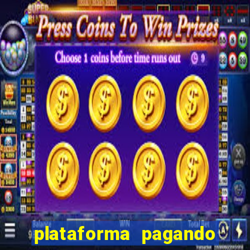 plataforma pagando no cadastro bet