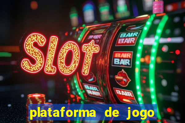 plataforma de jogo nova pagando