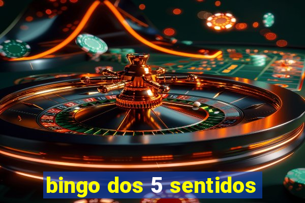 bingo dos 5 sentidos