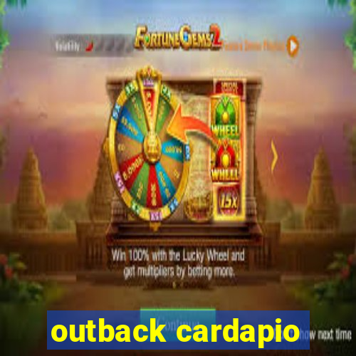 outback cardapio